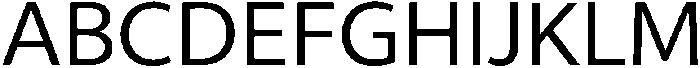 001SansPTx-Regular otf (400) Font UPPERCASE