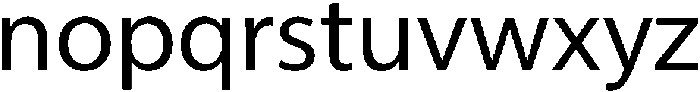 001SansPTx-Regular otf (400) Font LOWERCASE