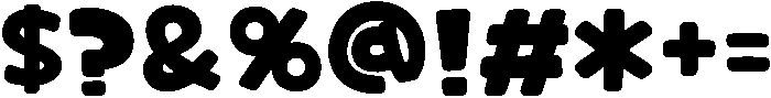 ???????Rounded otf (400) Font OTHER CHARS