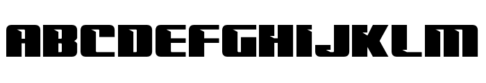 '89 Speed Affair Expanded Font LOWERCASE
