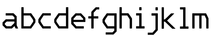 ' Mono Light Font LOWERCASE