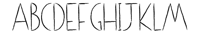 [[[o]]] brushhh Font UPPERCASE