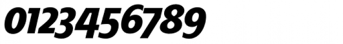 ÉconoSans Pro 86 Heavy Italic Font OTHER CHARS