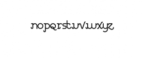 03. Barcelona.ttf Font LOWERCASE