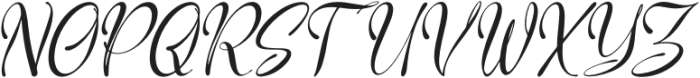 06082025 RD Script Italic otf (400) Font UPPERCASE
