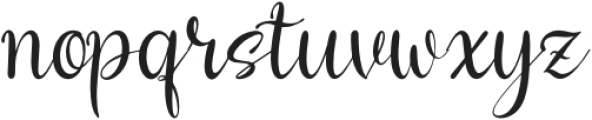 06082025 RD Script otf (400) Font LOWERCASE