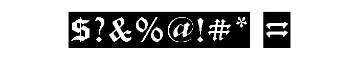 [BANNER]1 Font OTHER CHARS