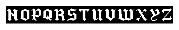 [BANNER]1 Font UPPERCASE