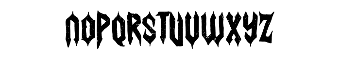 (Burgos Invictus) Font LOWERCASE