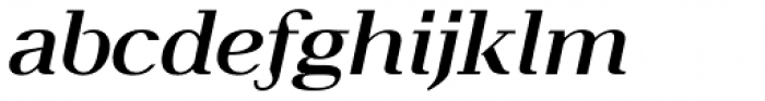 -OC Rey Bold Italic Font LOWERCASE