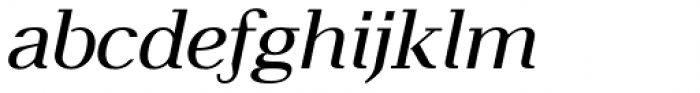 -OC Rey Medium Italic Font LOWERCASE