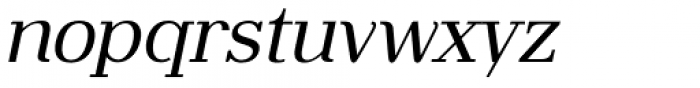 -OC Rey Regular Italic Font LOWERCASE