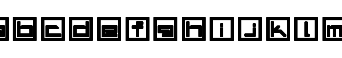 !Square Engine 150 Simplex Bold Font LOWERCASE