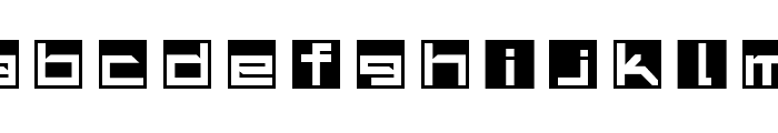 !Square Engine 250 Reflex Bold Font LOWERCASE