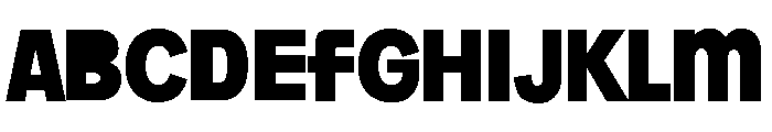 (Unranked)Bdeogale Font UPPERCASE