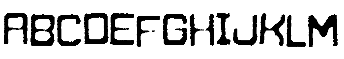 [Zagreb Underground] Font UPPERCASE
