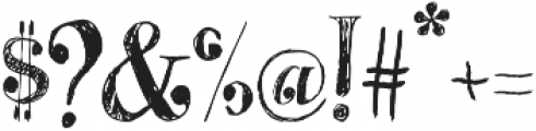 1 Fulmoon serif font otf (400) Font OTHER CHARS