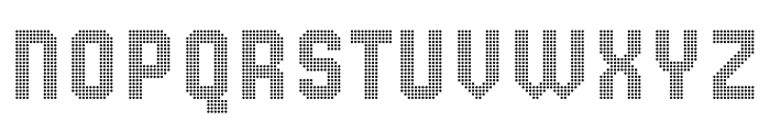 10 Pixel Regular Font UPPERCASE