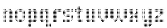 10 Pixel Regular Font LOWERCASE