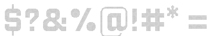 10 Pixel Thin Font OTHER CHARS