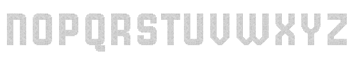 10 Pixel Thin Font UPPERCASE