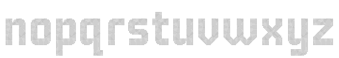 10 Pixel Thin Font LOWERCASE