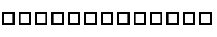 101! Deco Type 1 Font LOWERCASE