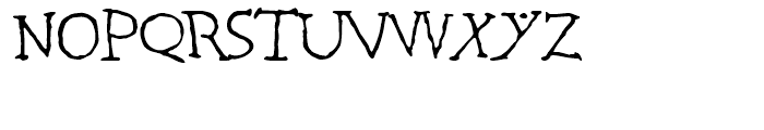 1066 Hastings Normal Font UPPERCASE
