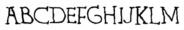 1066 Hastings Normal Font UPPERCASE
