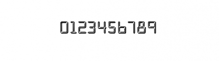 112 Hours Debit Font OTHER CHARS