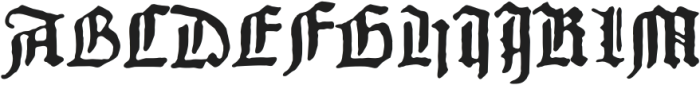 1456 Gutenberg B42 Pro otf (400) Font UPPERCASE
