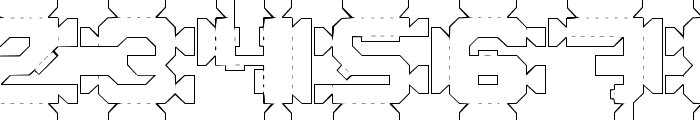 1:4 Font OTHER CHARS