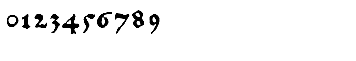 1456 Gutenberg B42 Regular Font OTHER CHARS