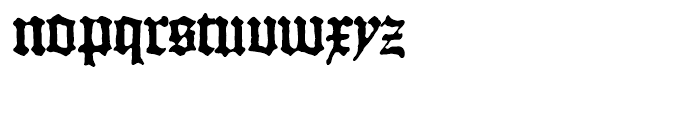 1456 Gutenberg B42 Regular Font LOWERCASE