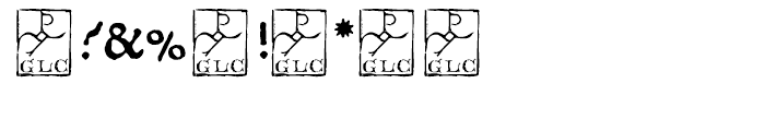 1470 Jenson Latin Bold Font OTHER CHARS