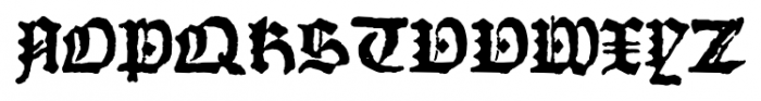 1462_Bamberg Normal Font UPPERCASE