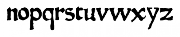 1467 Pannartz Latin Normal Font LOWERCASE