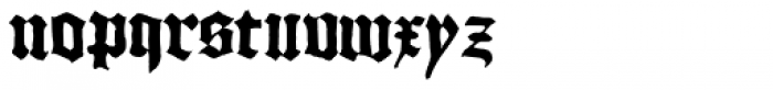 1456 Gutenberg Bold Font LOWERCASE