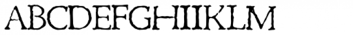 1470 Jenson Latin Normal Font UPPERCASE