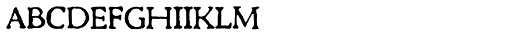1470 Jenson Latin SC Normal Font LOWERCASE