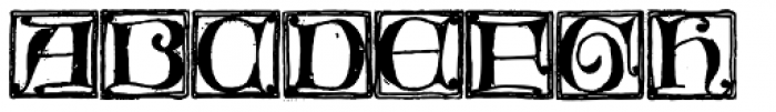 1495 Lombardes Bold Font UPPERCASE