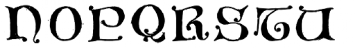 1495 Lombardes Bold Font LOWERCASE