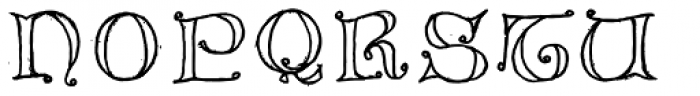 1495 Lombardes Normal Font LOWERCASE