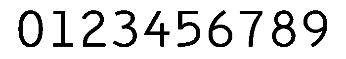 1403VintageMonoPro Regular Font OTHER CHARS