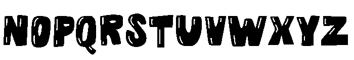 156 Regular Font UPPERCASE