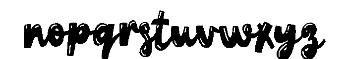156 Regular Font LOWERCASE
