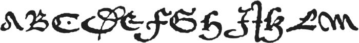 1557 Civilite Granjon Pro otf (400) Font - What Font Is