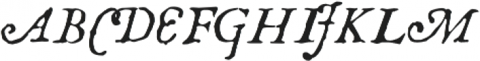 1592 GLC Garamond otf (400) Font UPPERCASE