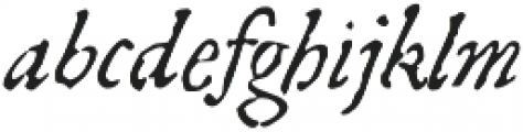1592 GLC Garamond otf (400) Font LOWERCASE