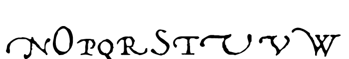 1522 Vicentino Regular Font UPPERCASE